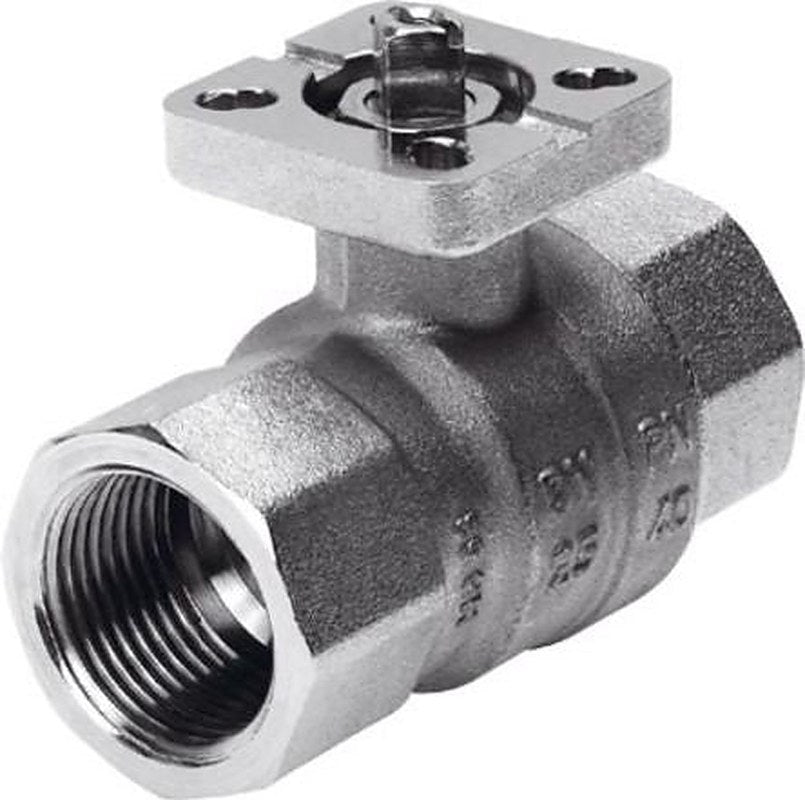 Festo Nickel Plated Brass Threaded, R Threaded, Ball Valve