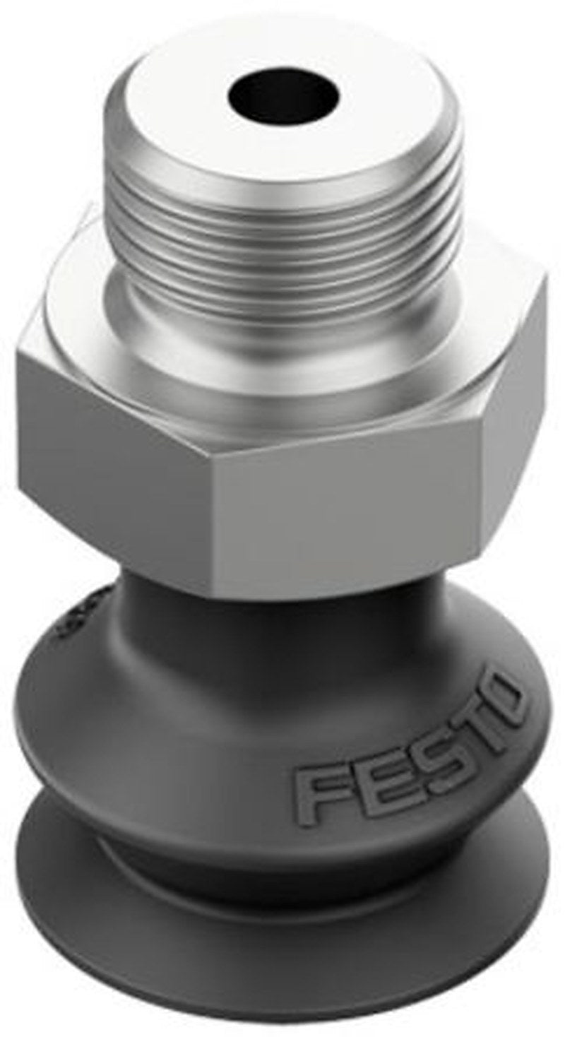 Festo 15 mm Bellow Nitrile Rubber (NBR) Suction Cup VASB-15-1/8-NBR G 1/8