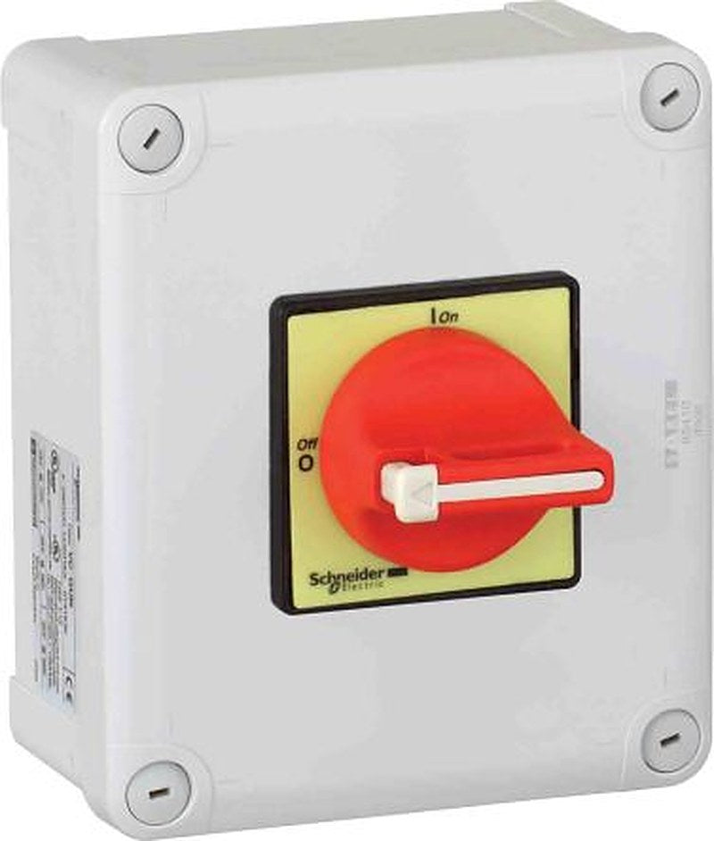 Schneider Electric 3-Pole DIN Rail Switch Disconnector -, IP65, 21.0A, 7.5 kW