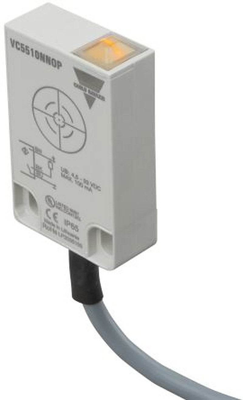 Carlo Gavazzi VC5510NNCPT Flat Capacitive Proximity Sensor VC5510 10 mm NPN 100mA 30V 30 V ac 30 V dc