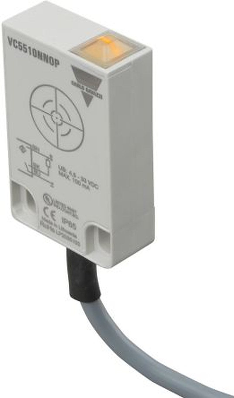 Carlo Gavazzi VC5510PNCP Flat Capacitive Proximity Sensor VC5510 10 mm PNP 100mA 30V 30 V ac 30 V dc