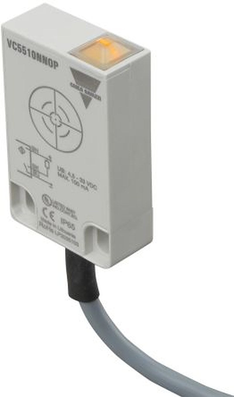 Carlo Gavazzi VC5510PNCPT Flat Capacitive Proximity Sensor VC5510 10 mm PNP 100mA 30V 30 V ac 30 V dc