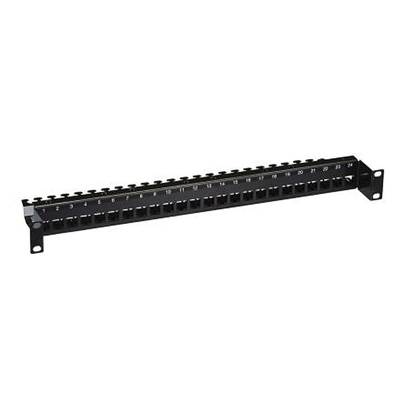 Schneider Electric Rolled sheet metal sheet ABS, Polycarbonate plastic part Patch Panel, 1 U, Shielded 44.5 mm 44.5mm