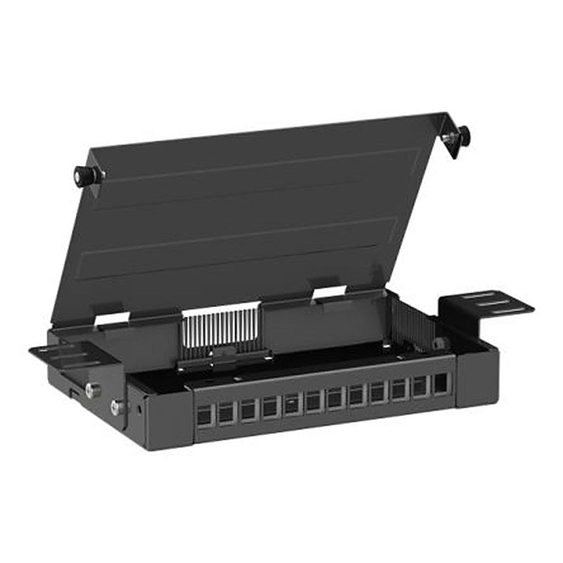Schneider Electric VDIM Series Ethernet Connector Male, Cable, Cat5e, Cat6, Cat6a STP Shield Straight 12 Port