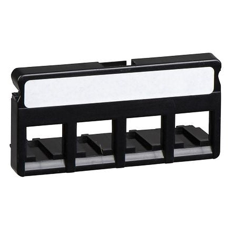 Schneider Electric LexCom Home Series Black 1 U Server Rack , 45 mm Height 45 mm