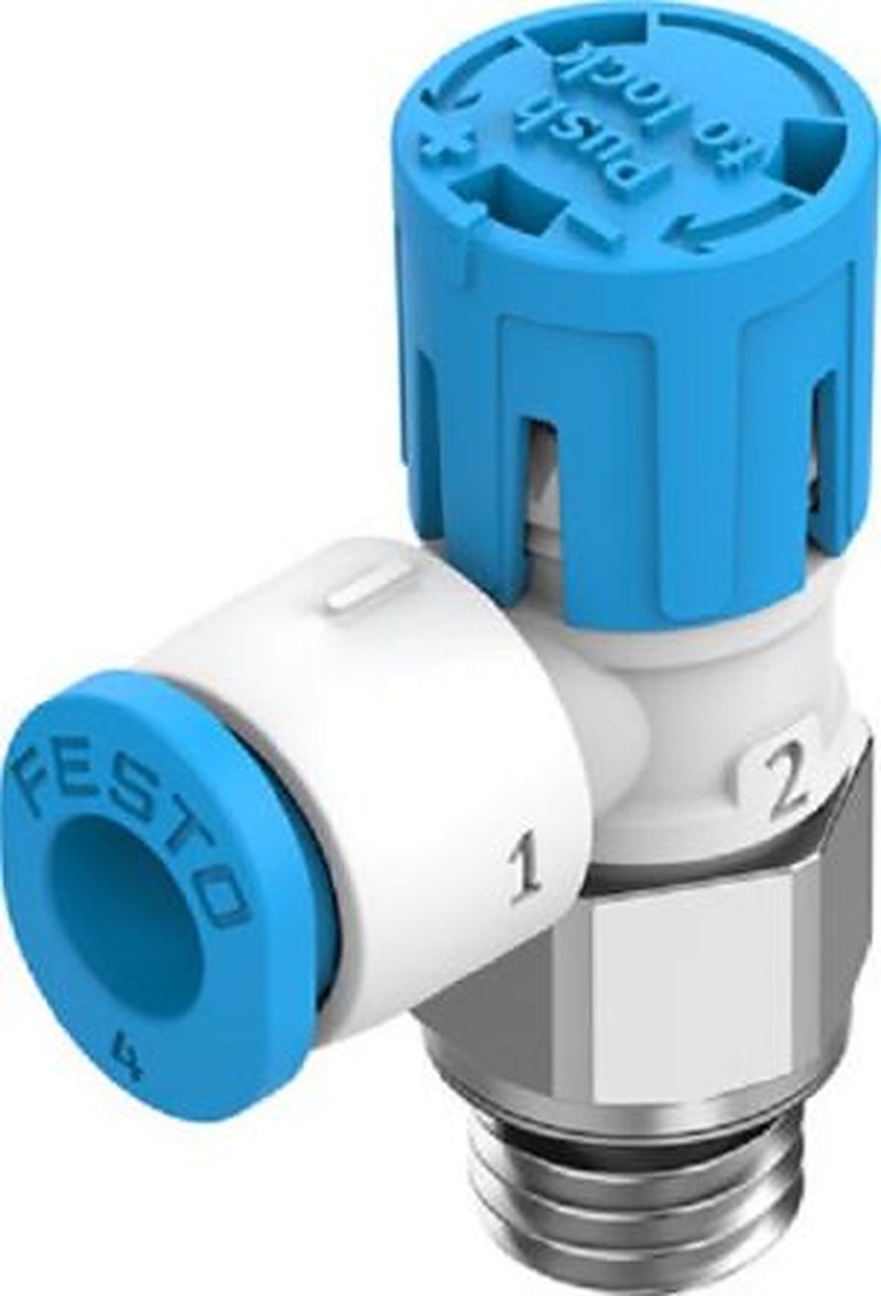 Festo Manual Pneumatic Manual Control Valve VFOE Series, Metric M7, III B