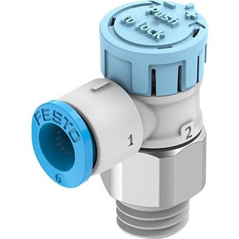 Festo Manual Pneumatic Manual Control Valve VFOE Series, G 1/8 in, VFOE-LS-T-R18-Q6-F1A