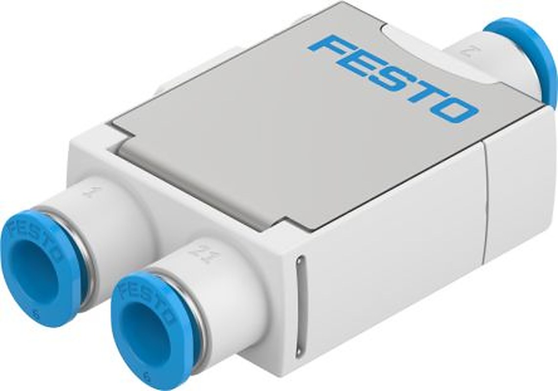 Festo Manual Pneumatic Manual Control Valve VFOF Series, G 6 mm, VFOF-CE-BAH-Q6-Q6