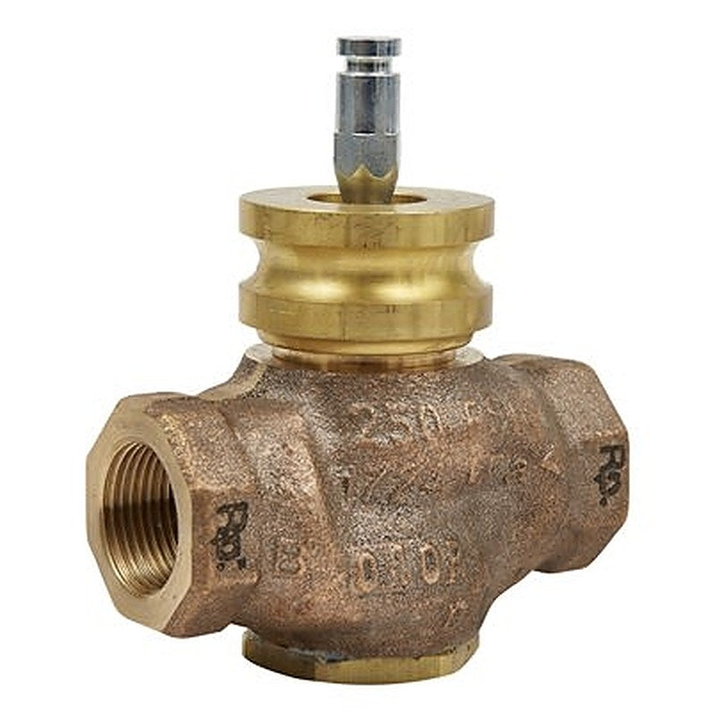 Schneider Electric Bronze Globe Valve VG210R-20B, Rp 399.9 kPa