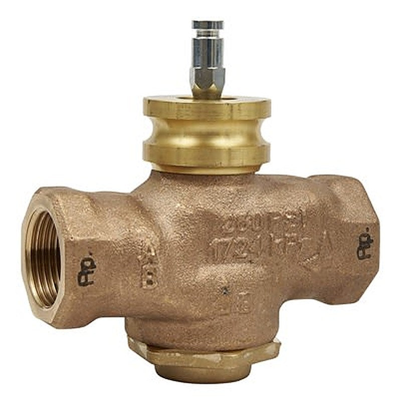 Schneider Electric Bronze Globe Valve VG210R-25B, Rp Internal 399.9 kPa