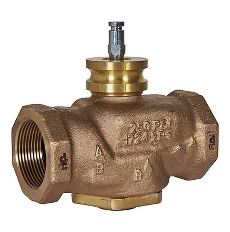 Schneider Electric Brass Globe Valve VG210R-40B, Rp 399.9 kPa