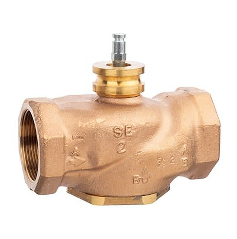Schneider Electric Bronze Globe Valve VG210R-50B, Rp 399.9 kPa