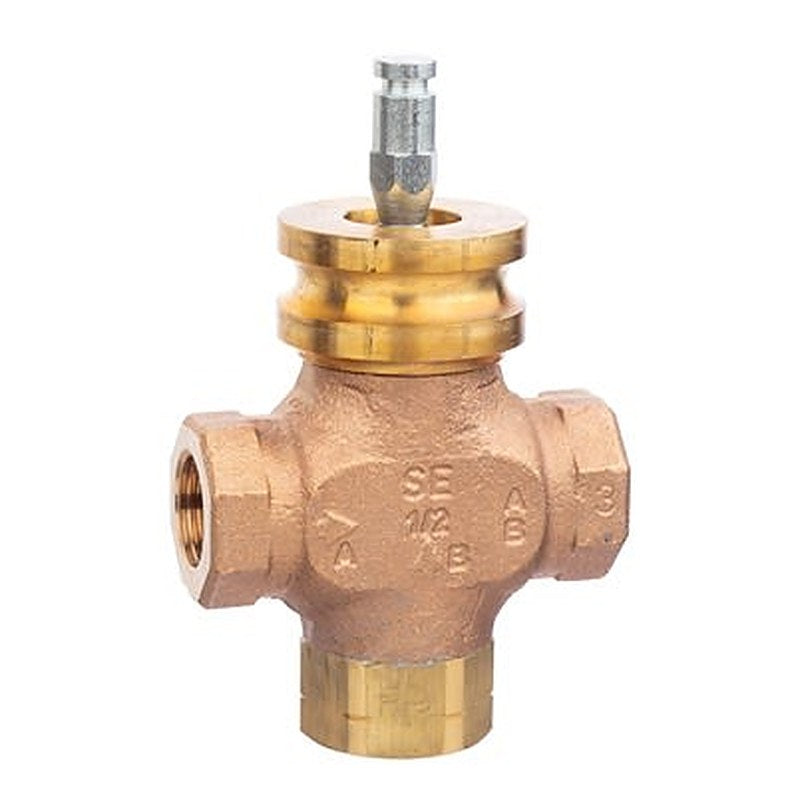 Schneider Electric Bronze Globe Valve VG310R-15B07, Rp 399.9 kPa