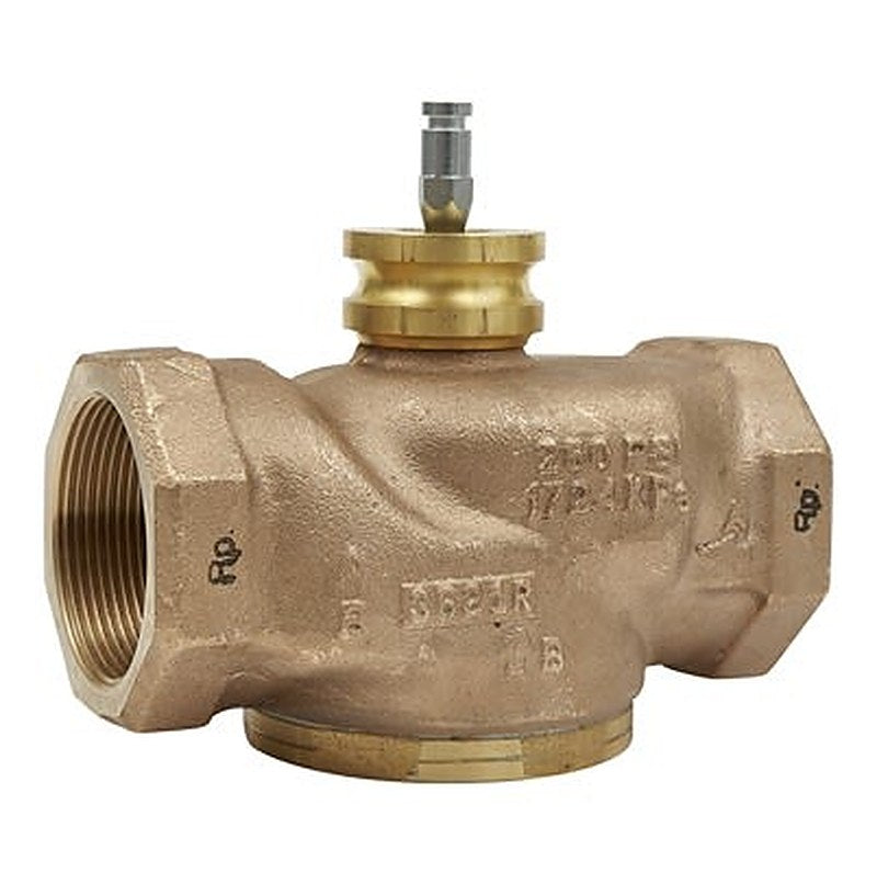 Schneider Electric Bronze Globe Valve VG310R-50B, Rp 399.9 kPa