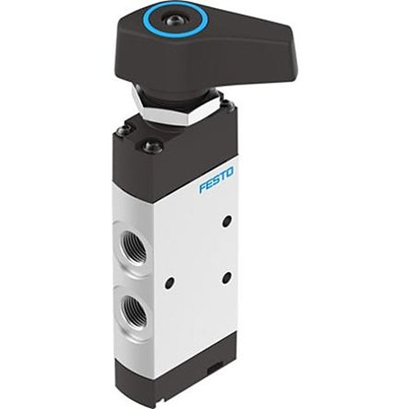 Festo Manual Pneumatic Manual Control Valve VHEF Series, G 1/8 in, VHEF-E-B53C-G14