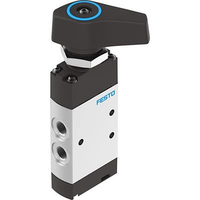 Festo Manual Pneumatic Manual Control Valve VHEF Series, NPT 1/8 in NPT, 8080990