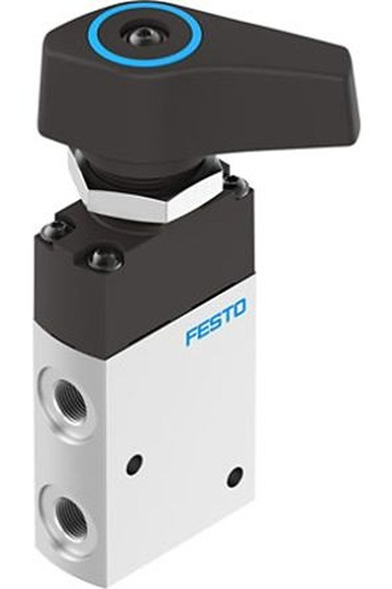 Festo Manual Pneumatic Manual Control Valve VHEF Series, G 1/8 in, VHEF-ET-B32-G18