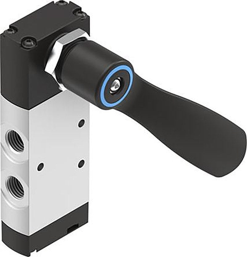 Festo Lever Pneumatic Manual Control Valve VHEF Series, G G 1/4, 4165856