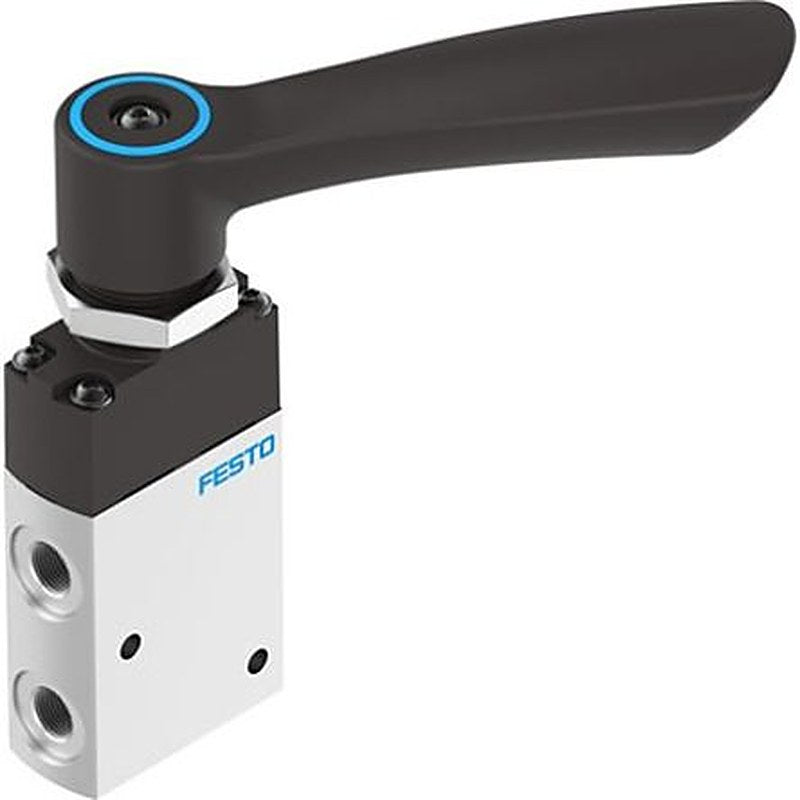 Festo Manual Pneumatic Manual Control Valve VHEF Series, G 1/8 in, VHEF-HT-B32-G18