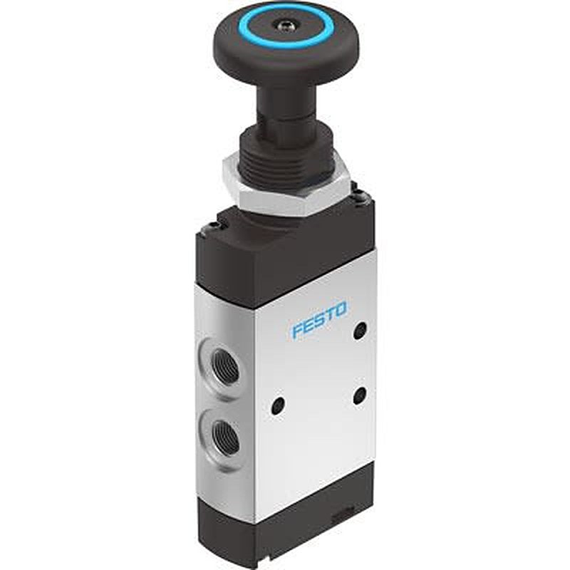 Festo Manual Pneumatic Manual Control Valve VHEF Series, NPT 1/8 in NPT, 5299722