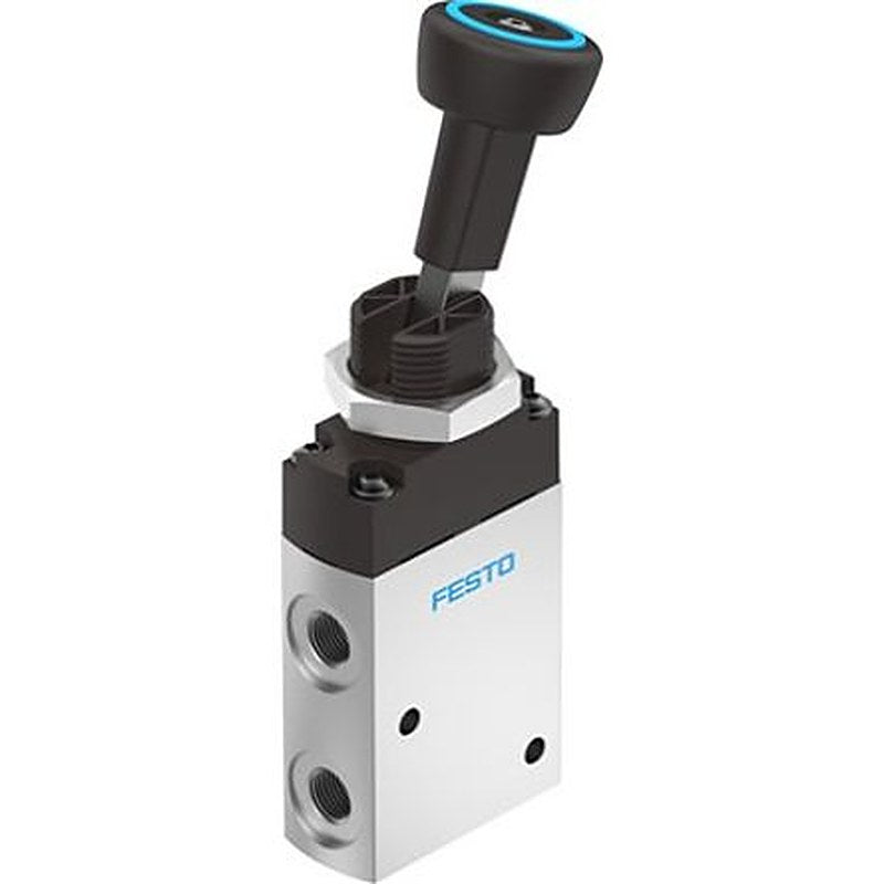 Festo Manual Pneumatic Manual Control Valve VHEF Series, G 1/4 in, VHEF-VT-M32-M-G14