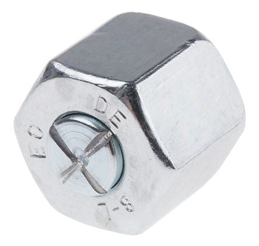Parker VKAM08LCF Hydraulic Fitting, 24 °, Steel