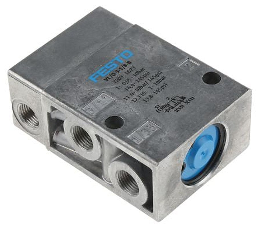 Festo Pneumatic Solenoid Valve - 3/2 NC Pneumatic G VL  Series