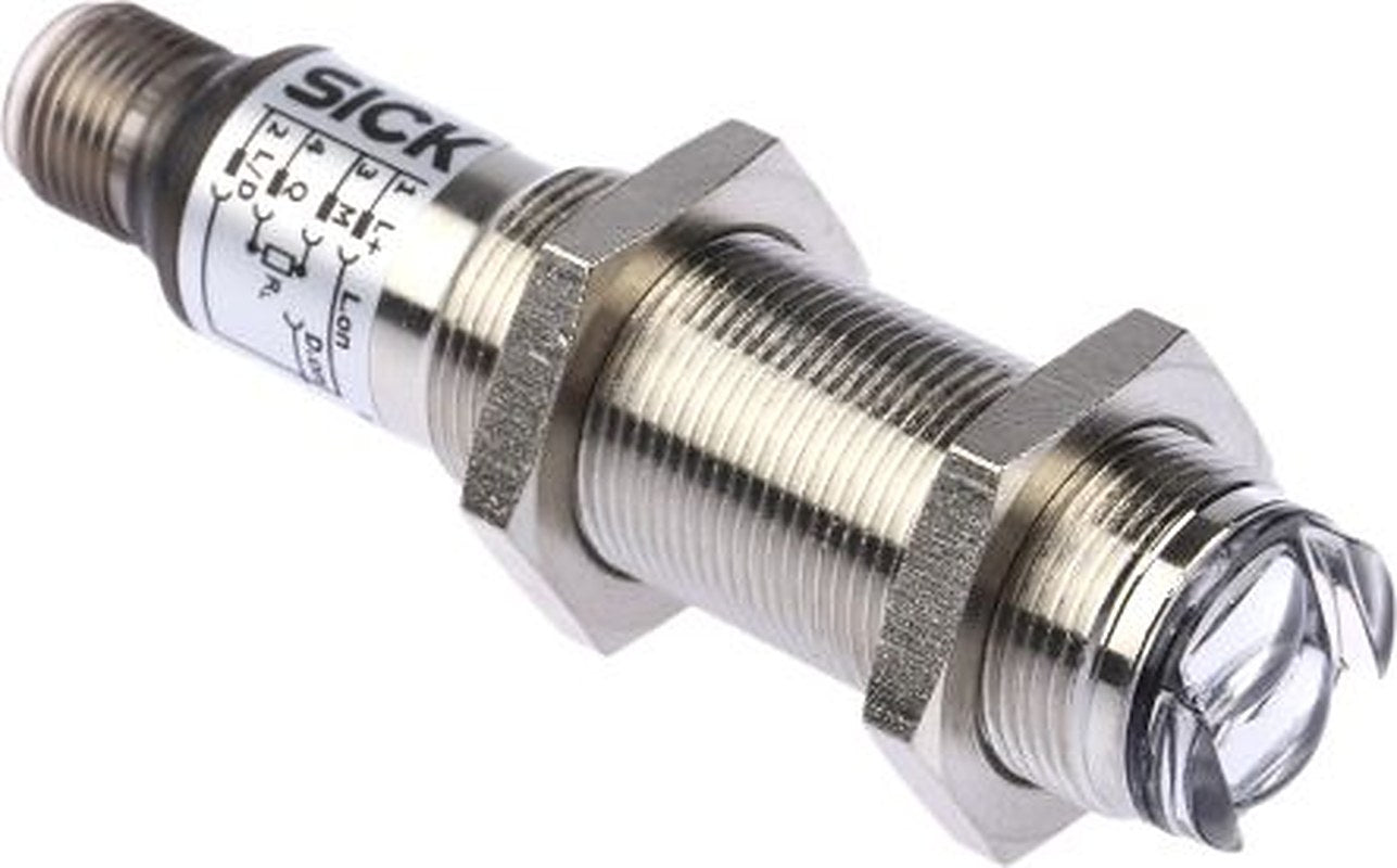 SICK Retroreflective Photoelectric Sensor, Cylindrical Sensor