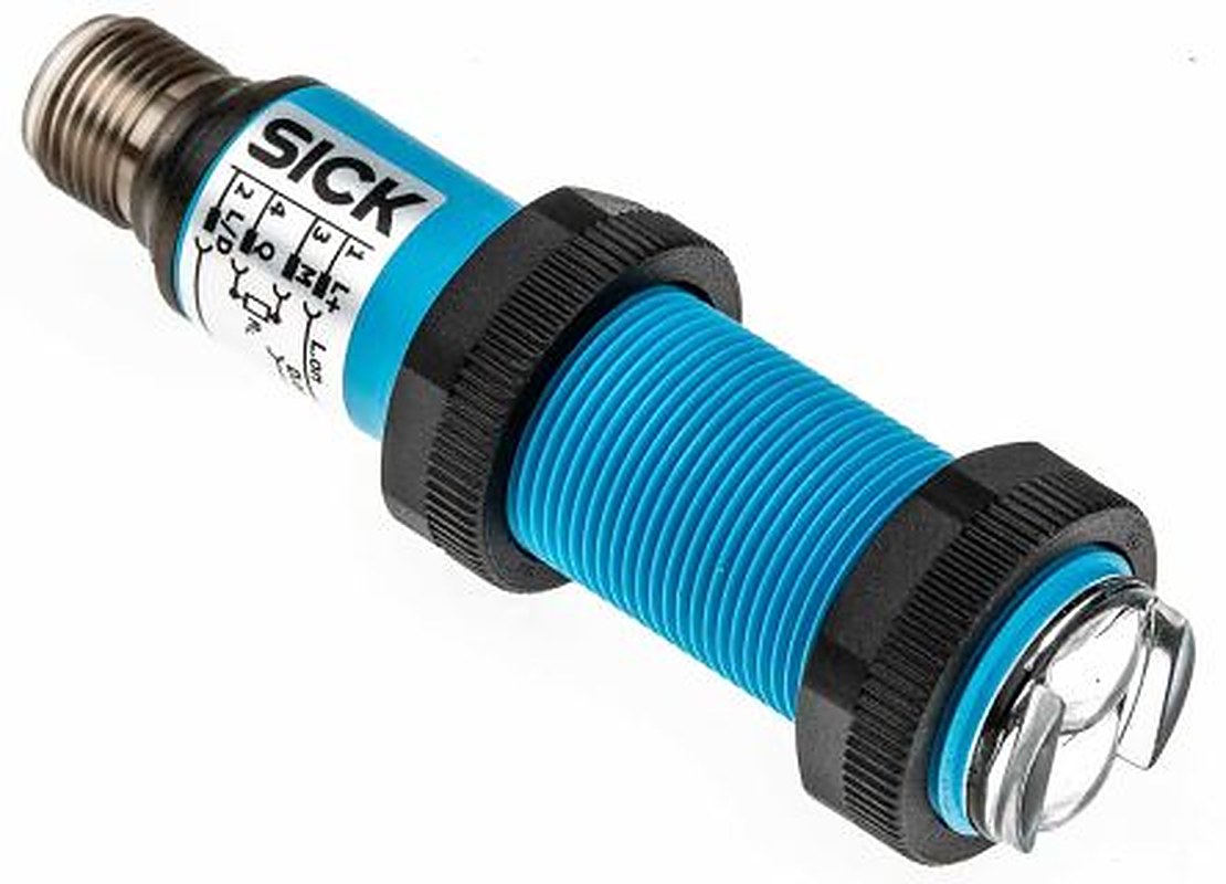 SICK Retroreflective Photoelectric Sensor, Cylindrical Sensor