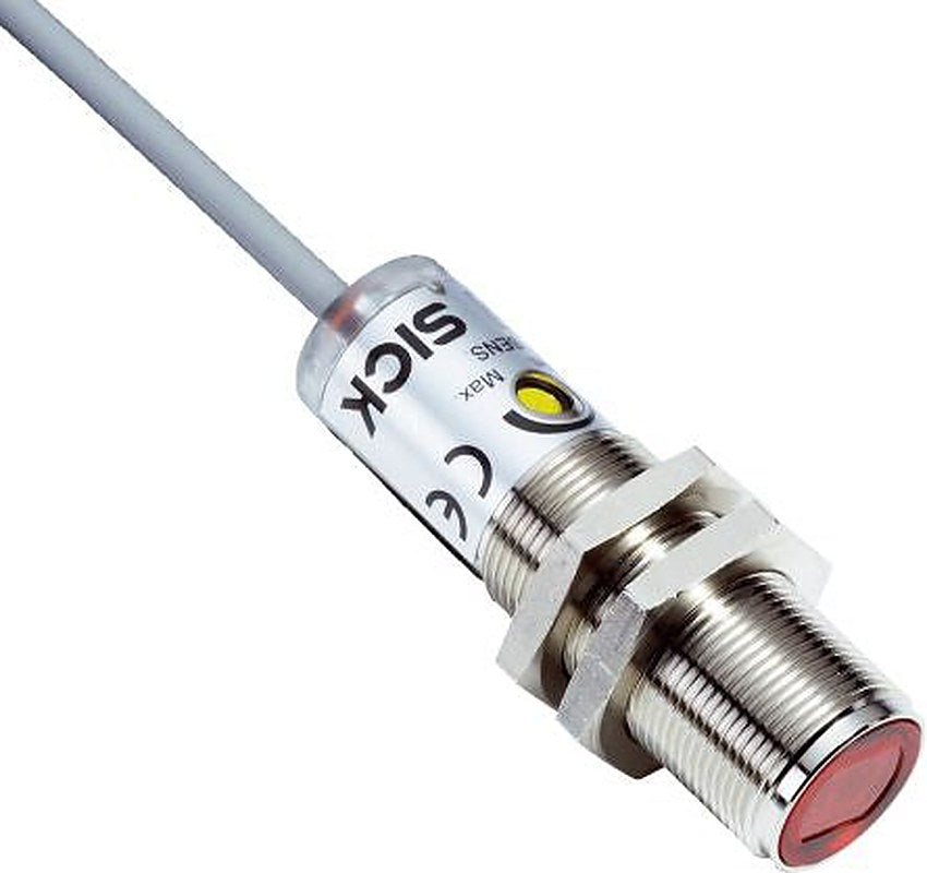 SICK Retroreflective Photoelectric Sensor, Barrel Sensor