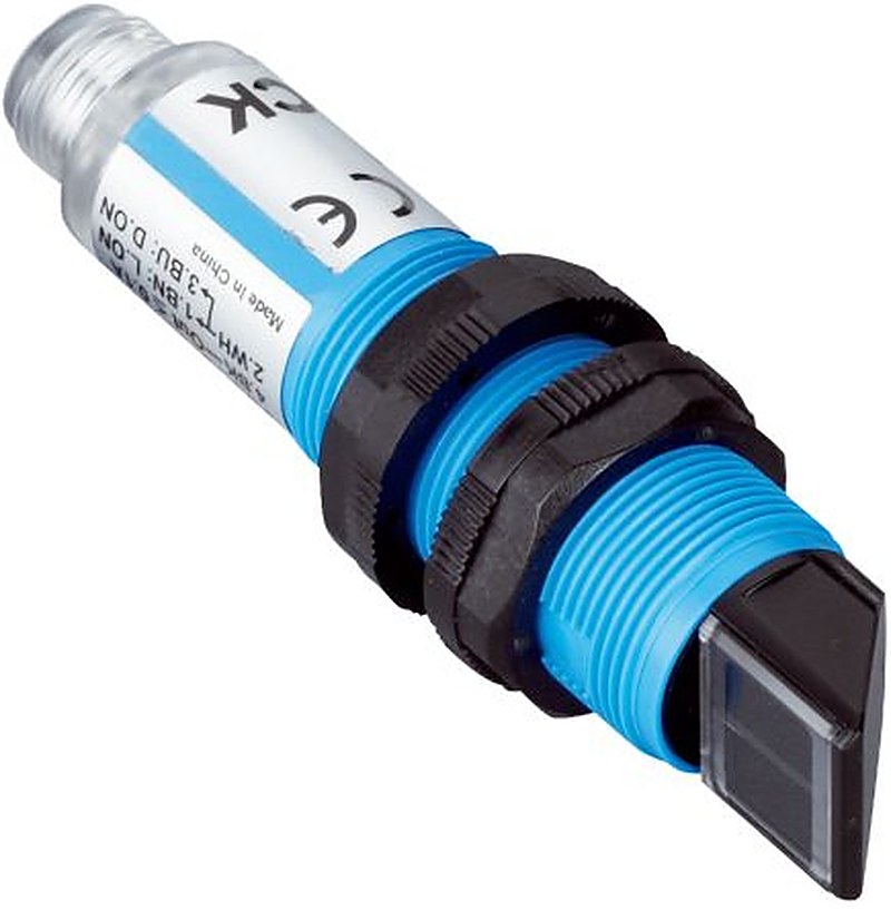 SICK Retroreflective Photoelectric Sensor, Cylindrical Sensor