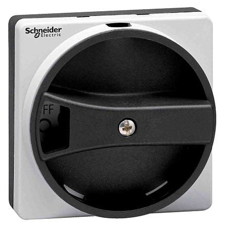 Schneider Electric Grey, Black Rotary Handle, 2.56 in, TeSys Series