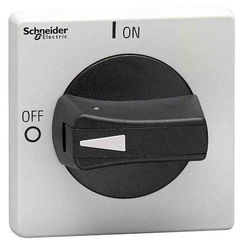 Schneider Electric Red, Yellow Rotary Handle, 2.56 in, TeSys Series