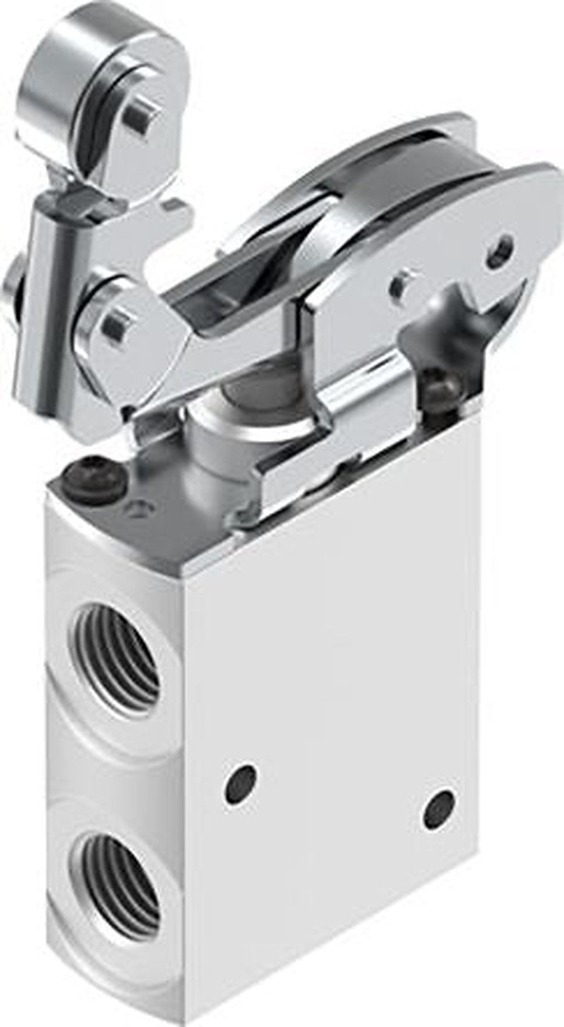 Festo Roller Lever Pneumatic Manual Control Valve VMEF Series, G G 1/4, 8047103