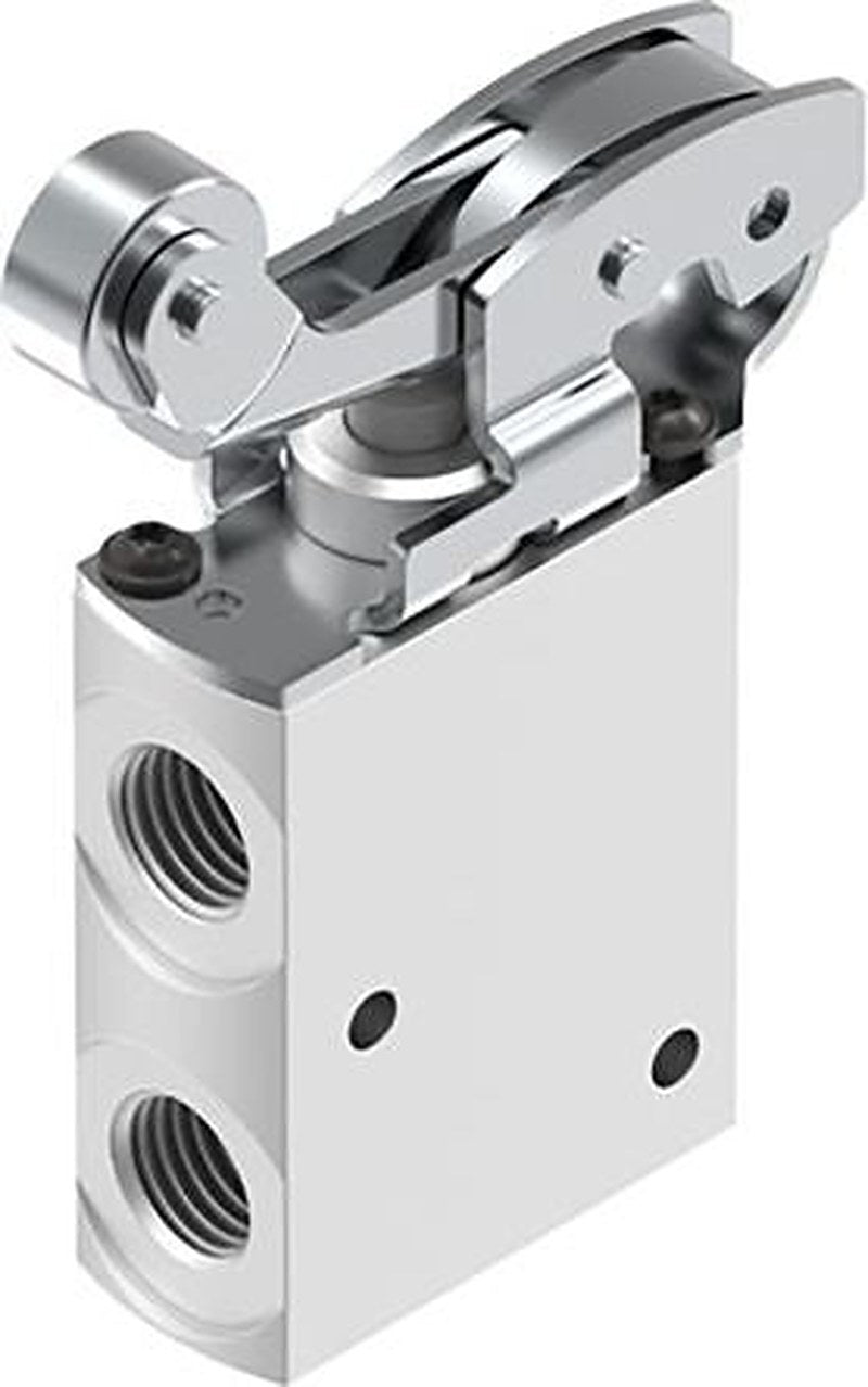 Festo Roller Lever Pneumatic Manual Control Valve VMEF Series, G G 1/4, 8047095