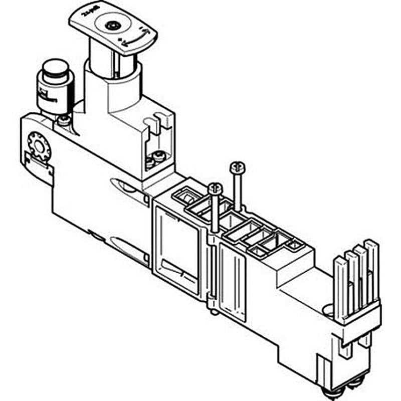 Festo VMPA2, 543343 Pressure regulator for 2, Manifold sub-base, Compressed air to ISO 8573-1:2010 [7:4:4]