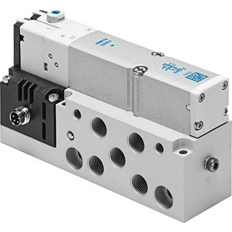 Festo Pneumatic Solenoid Valve - 5/2 Monostable Electric G VMPA2  Series 24V
