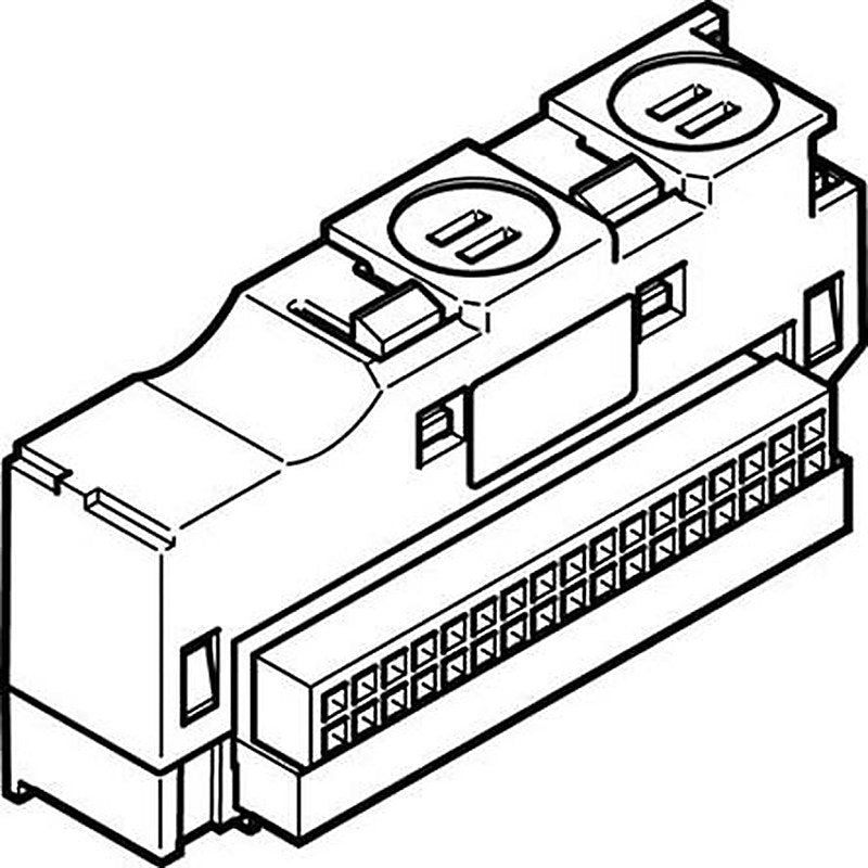 Festo 1 station Manifold for use with Valve Terminal MPA-L, 560964