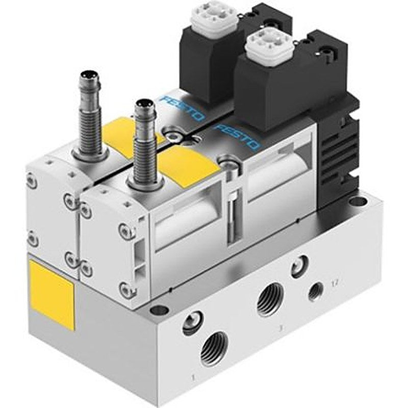 Festo Manual Pneumatic Manual Control Valve VOFA Series, G 1/4 in, VOFA-L26-T32C-MZ-G14-1C1-APP
