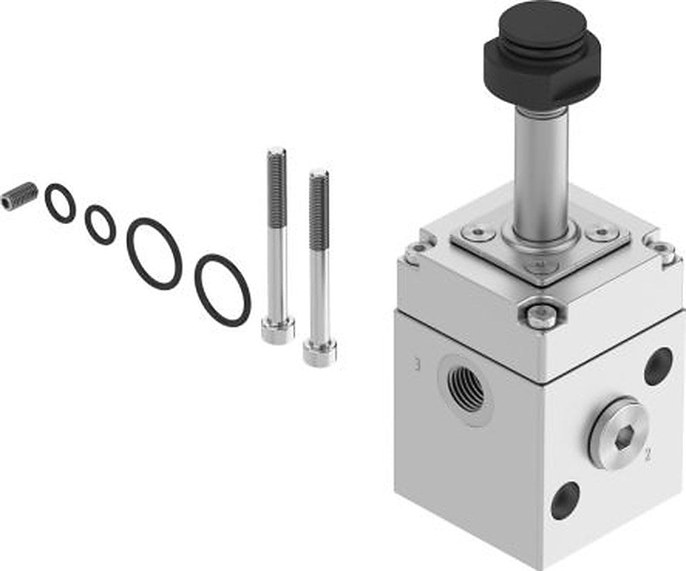Festo Pneumatic Solenoid Valve - Monostable, Closed, 3/2 Electric G VOFC-LT-M32C-MC-FGP14-F19A Series