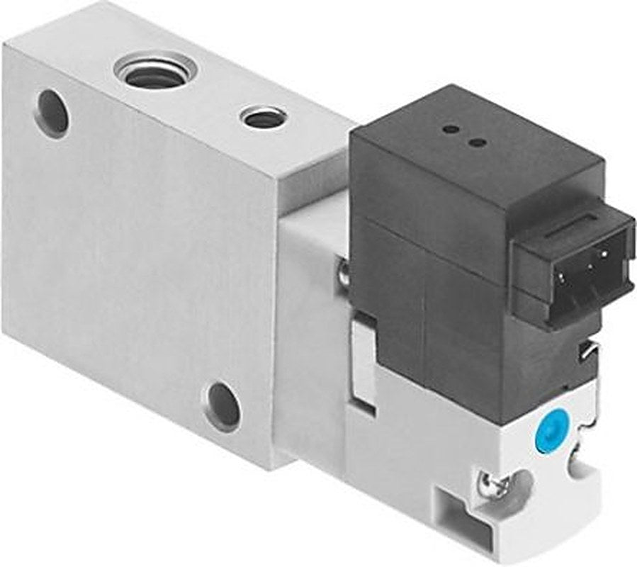 Festo Pneumatic Solenoid Valve - 3/2, Closed, Monostable Electric VOVG-L10-M32C-AH-M5-1H2  Series 24V dc