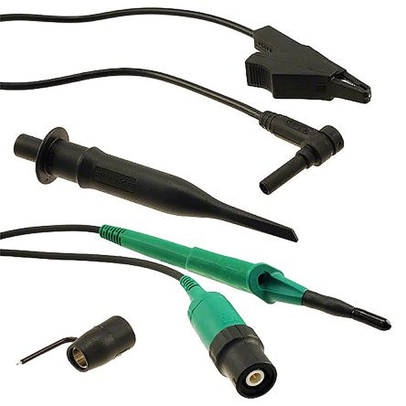 Fluke VPS410 Series VPS410-II-V Oscilloscope Probe, Voltage Type, 500 MHz, 10:1, Test Lead Connector