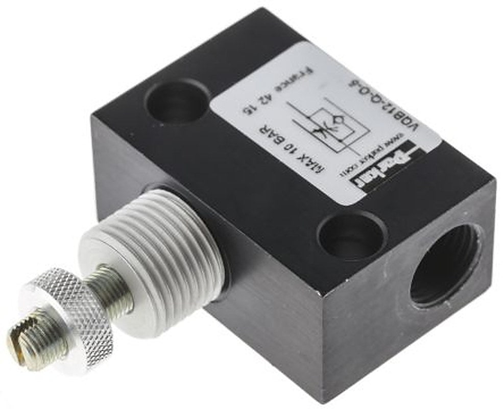 Parker VQB Series Flow Controller Flow Regulator, Threaded Threaded