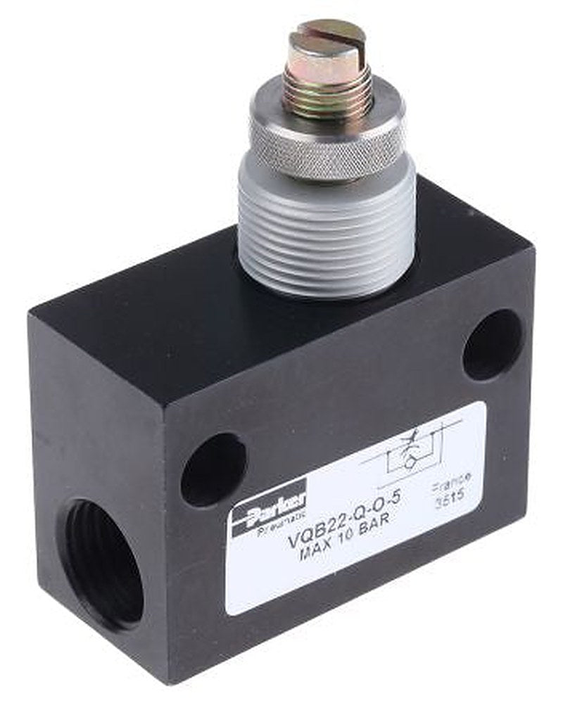 Parker VQB Series Flow Controller Flow Regulator, Threaded