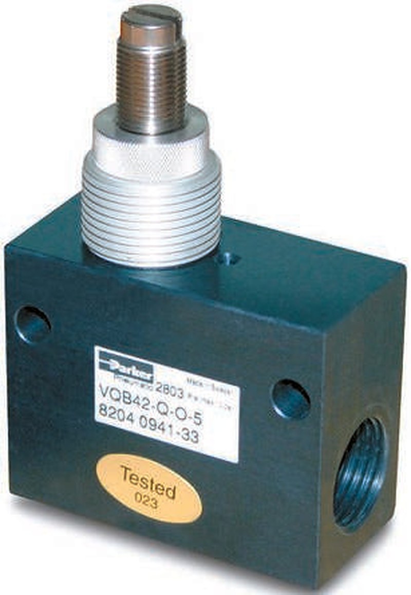Parker VQB Series Flow Controller Flow Regulator, Threaded Threaded