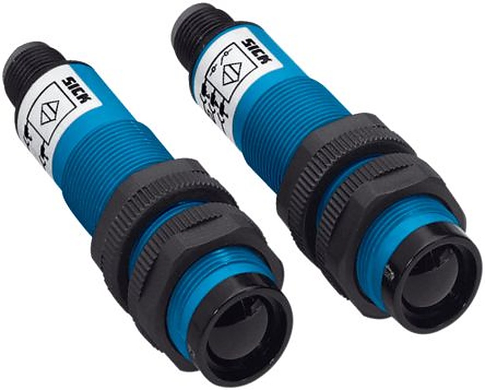 SICK Through Beam Photoelectric Sensor, Cylindrical Sensor