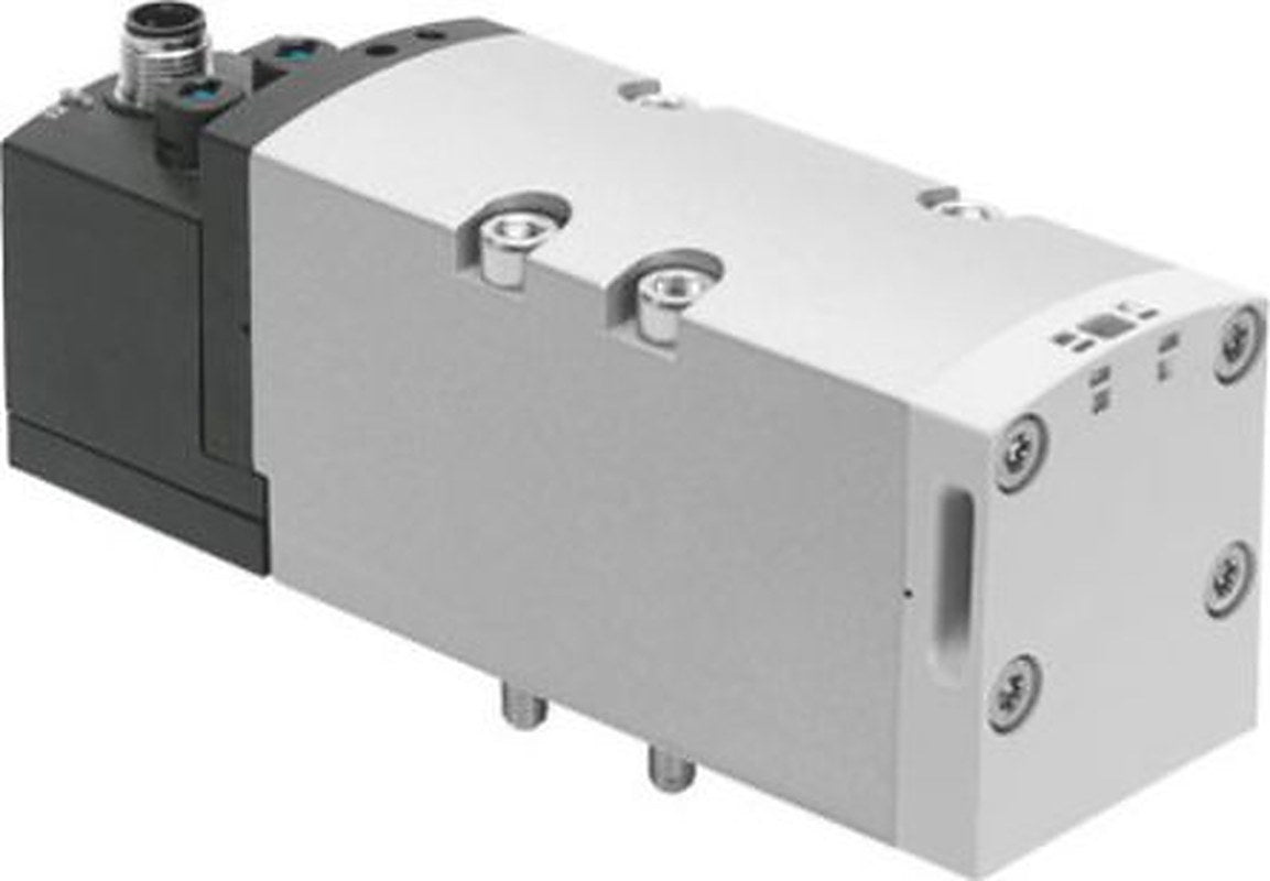 Festo Solenoid Valve - 5/2 Bistable Electric M12 x 1 VSVA-B-B52-D-D2-1R5L Series 24V