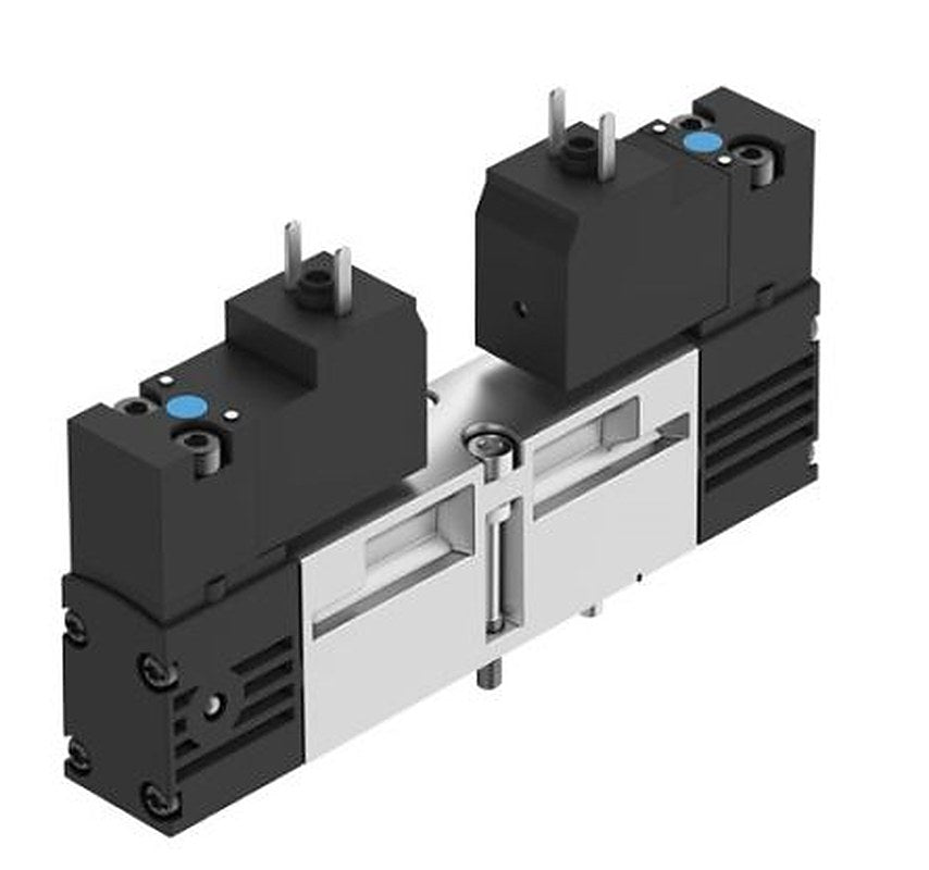 Festo Pneumatic Solenoid Valve - 5/2, Bistable, Dominant Electric ISO 15407-1 VSVA-B-D52-ZH-A2-5C1  Series 12V