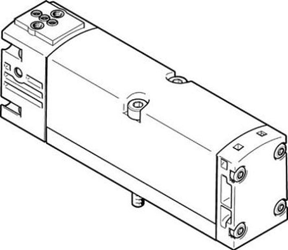 Festo Solenoid Valve - 5/2 Monostable Electric ISO 15407-1 VSVA  Series 24V
