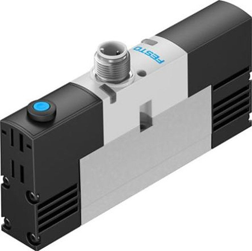 Festo Solenoid Valve - 5/2 Monostable Electric M8 x 1 VSVA-B-M52-AH-A2-1R2L  Series 24V